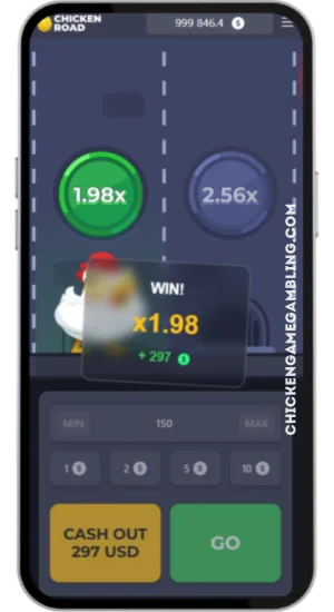 Spil Chicken Road og udbetal gevinster